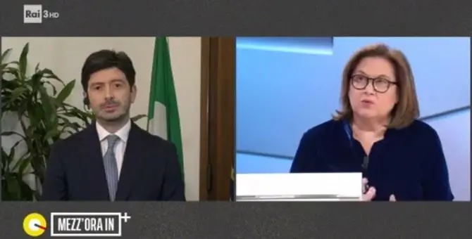 Video Zuccatelli, Speranza: «Inopportuno, ma non cancella 30 anni di curriculum»