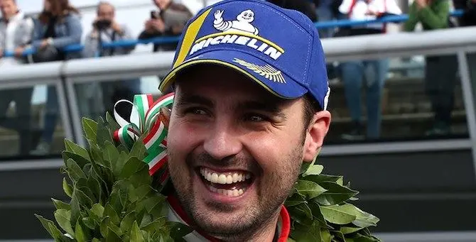 Il calabrese Simone Iaquinta vincitore della Porsche Carrera Cup Italia