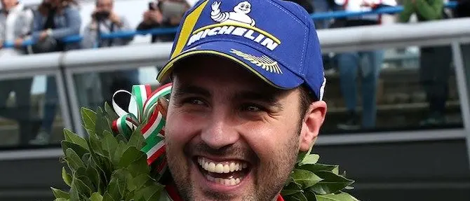 Il calabrese Simone Iaquinta vincitore della Porsche Carrera Cup Italia