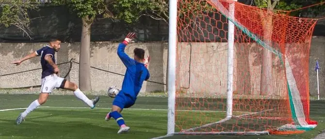 Franco Padin attaccante rivelazione del campionato di Eccellenza