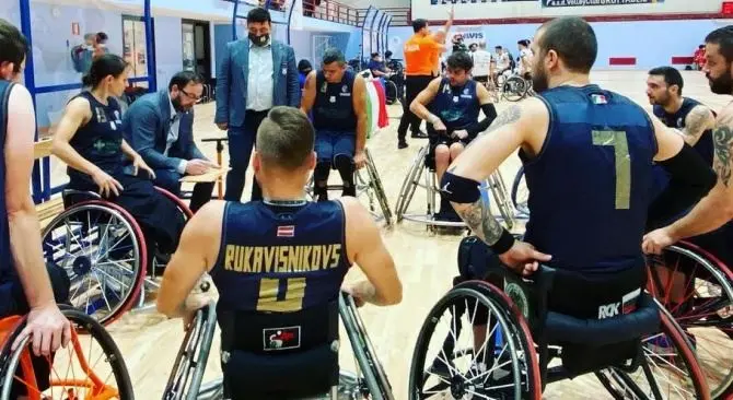 Reggio Basket in carrozzina: l’importanza di mettersi in gioco