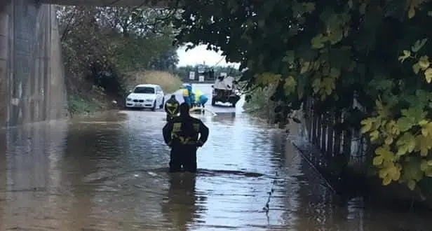 Sottopasso allagato a Corigliano-Rossano: tre aree residenziali isolate