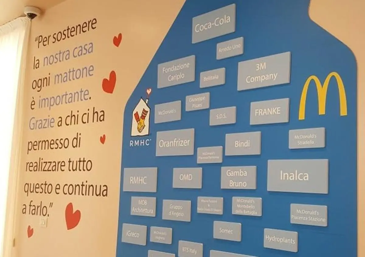 Family Room ospedale Niguarda, anche iGreco partner della Fondazione Mc Donald