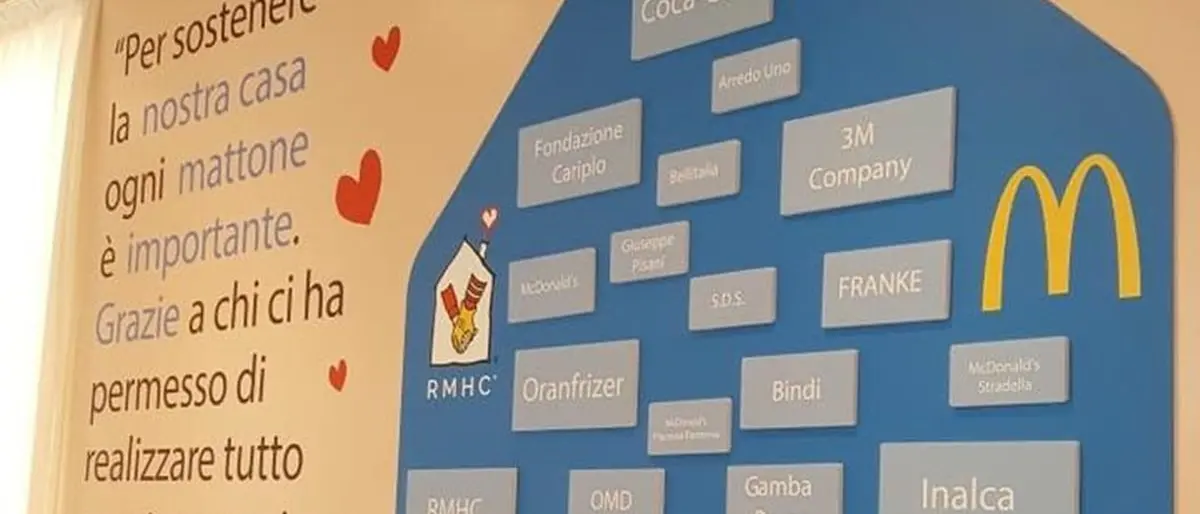 Family Room ospedale Niguarda, anche iGreco partner della Fondazione Mc Donald