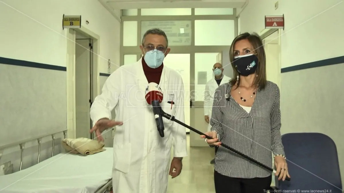 Covid-19, l'ospedale di Soverato pronto a fronteggiare la seconda ondata: focus a LaC Salute