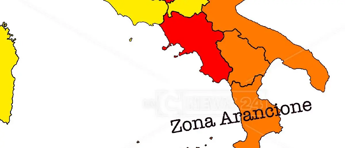 Covid, la Calabria zona arancione da domani: cosa cambia