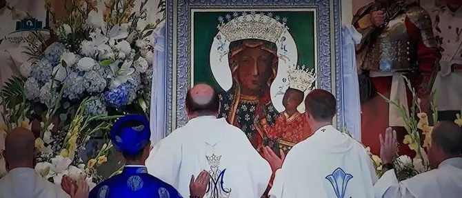 Usa, alla Madonna di Czestochowa i diademi del maestro calabrese Affidato
