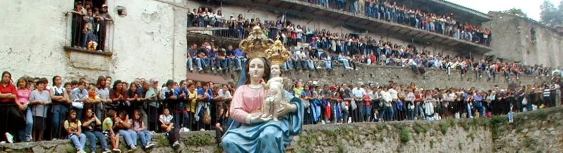 A Polsi parente di una famiglia 'ndranghetista tenta di portare la Madonna: allontanato