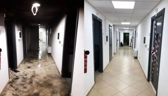 Laboratorio Arpacal distrutto da incendio, l'appello ad Oliverio: «Servono fondi»