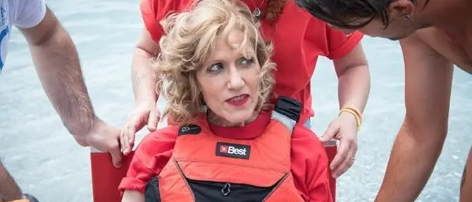 La battaglia di Rita, modella per un giorno e bandiera dei diritti dei disabili