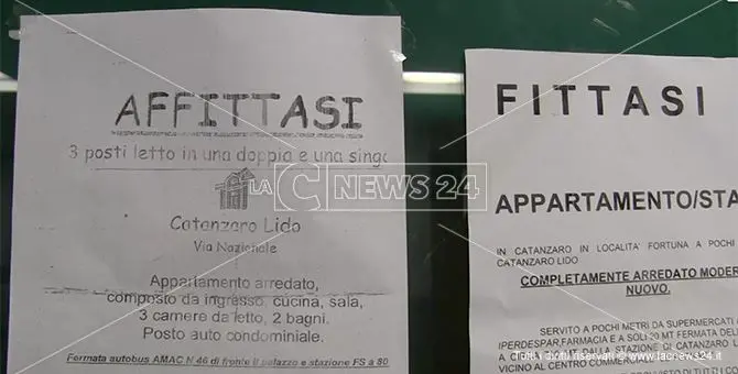 Università e affitti: quanto costa? Poco in Calabria... ma senza servizi