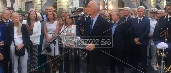 Reggio, una via in memoria di Andrea Caridi. Gabrielli: «Dal governo più sicurezza»