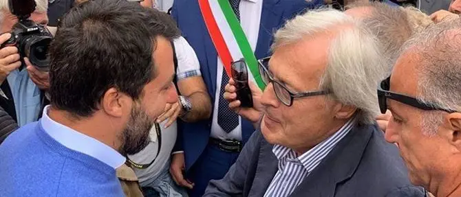 Elezioni regionali, Sgarbi in soccorso di Mario Occhiuto intercede con Matteo Salvini