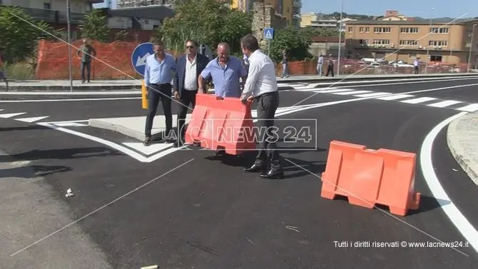 Cosenza, nuovo sbocco per il ponte di Calatrava. Occhiuto: «Area strappata al degrado»