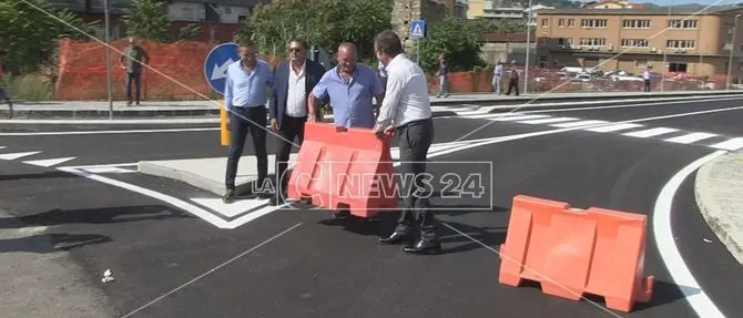 Cosenza, nuovo sbocco per il ponte di Calatrava. Occhiuto: «Area strappata al degrado»