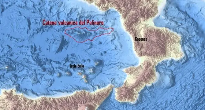 Scoperti tre nuovi vulcani a pochi km dalla costa tirrenica calabrese