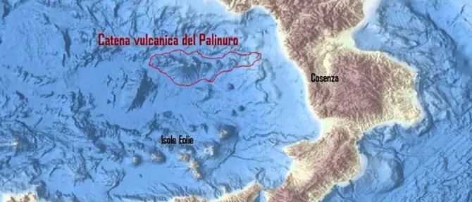 Scoperti tre nuovi vulcani a pochi km dalla costa tirrenica calabrese
