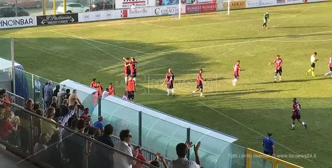 Vibonese super contro il Rende: tre reti e prima vittoria stagionale