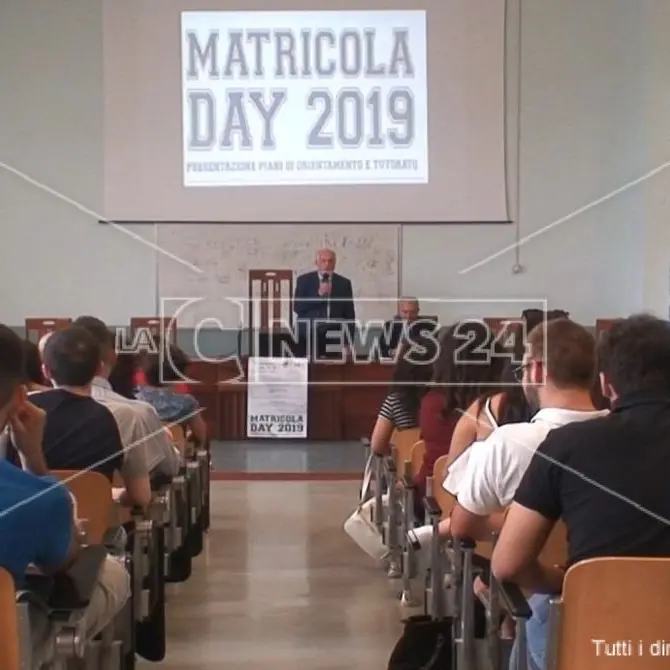 Università, a Catanzaro il matricola day dà il benvenuto ai nuovi iscritti