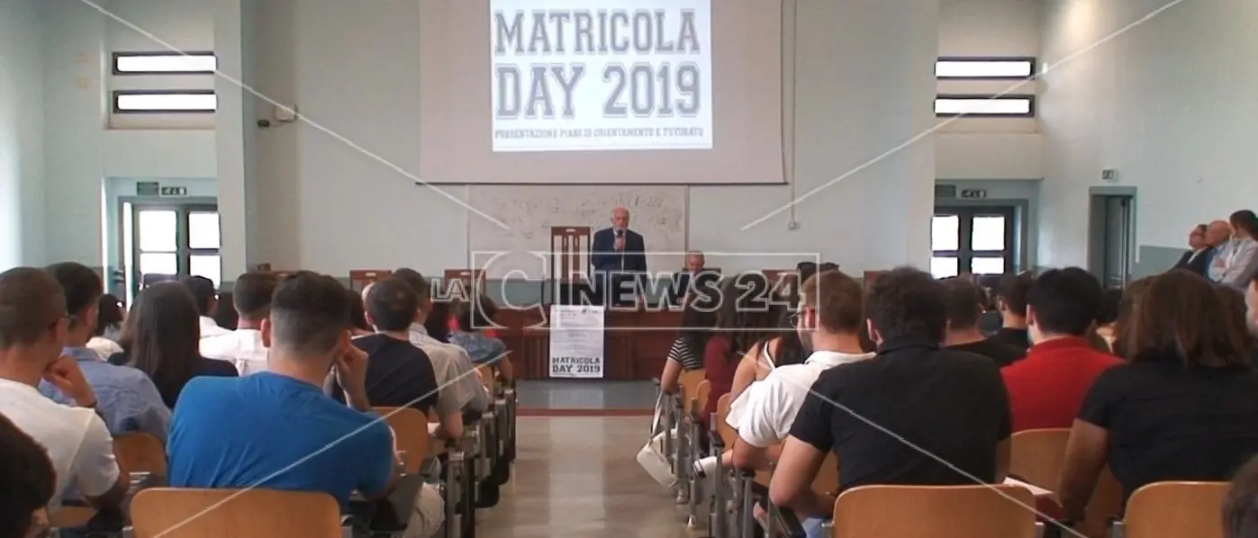 Università, a Catanzaro il matricola day dà il benvenuto ai nuovi iscritti