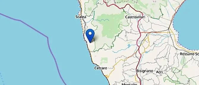 La Calabria trema ancora, scossa di terremoto 3.2 a Diamante