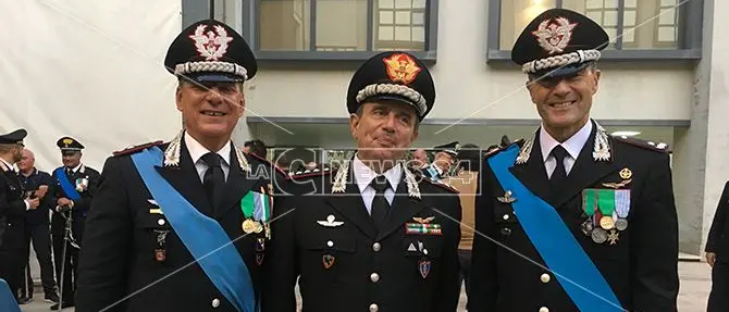 Carabinieri, Paterna assume il comando della Legione Calabria