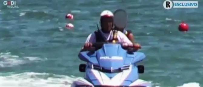 Il figlio di Salvini sulla moto d’acqua della Polizia, indagati tre agenti