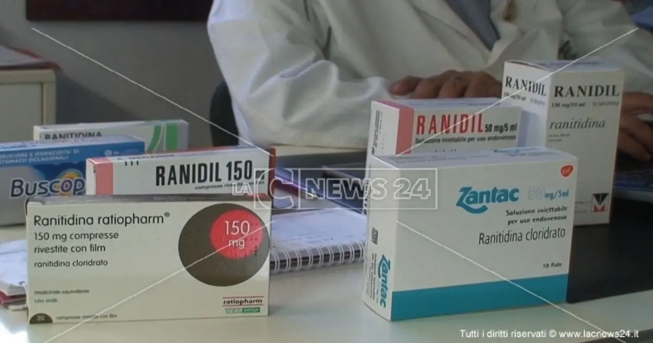 Ranitidina non più vendibile, le raccomandazioni di Federfarma