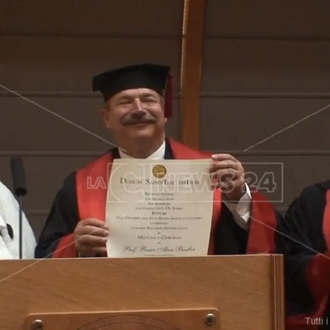 Catanzaro, laurea honoris causa al premio Nobel Bruce Alan Beutler