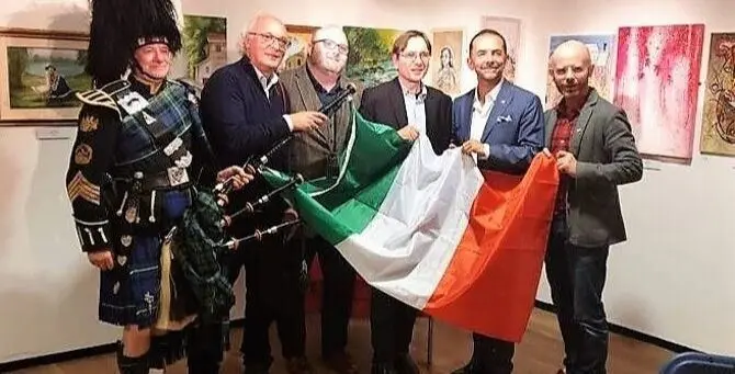 Kilt e cornamuse accolgono gli artisti di Corigliano-Rossano in Scozia