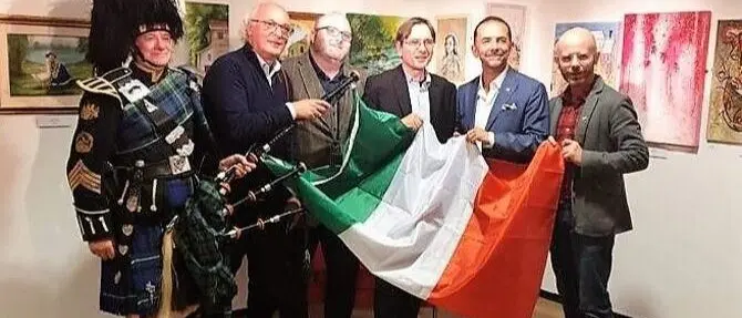 Kilt e cornamuse accolgono gli artisti di Corigliano-Rossano in Scozia