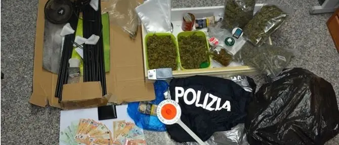 In casa con oltre due chili di droga, arrestato 28enne a Tropea