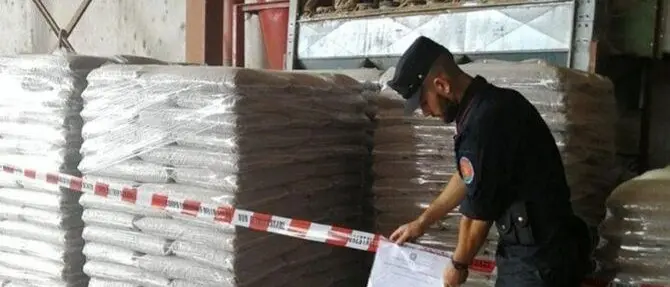 Producevano pellet abusivamente: due denunce a Mongrassano