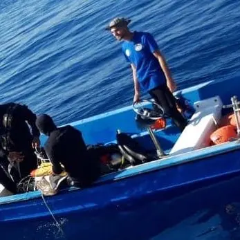 Amantea, la Capitaneria ripulisce i fondali dalle reti fantasma