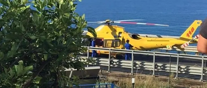 Incidente ad Acquappesa, allertato elisoccorso per uno dei feriti