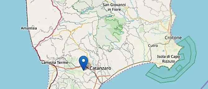 Terremoto nel Catanzarese, forte scossa di magnitudo 4: paura e gente in strada