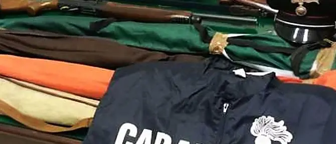 A caccia in area protetta, sei denunce nel Crotonese