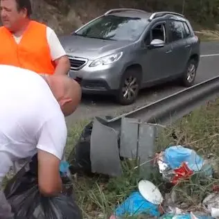 Strada dell'Angitolano più pulita, sporcaccioni incastrati dalle fototrappole