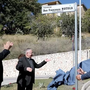 Cosenza, intitolata una strada a don Francesco Mottola