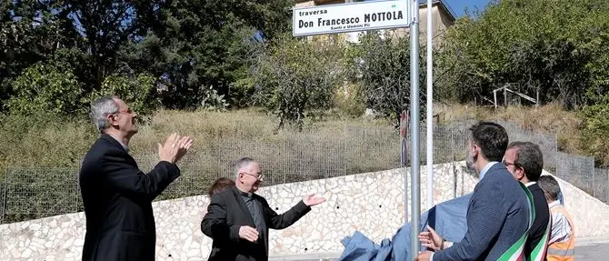 Cosenza, intitolata una strada a don Francesco Mottola