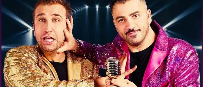 A Crotone il ciclone Pio e Amedeo in scena con “La classe non è acqua”