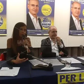 Elezioni a Lamezia, Mascaro presenta i candidati: «Vincerò al primo turno»