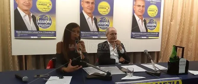 Elezioni a Lamezia, Mascaro presenta i candidati: «Vincerò al primo turno»