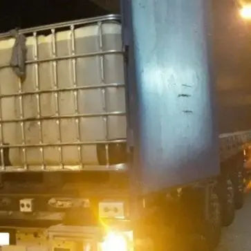 Gasolio di contrabbando, sequestrato tir con 26mila litri di carburante