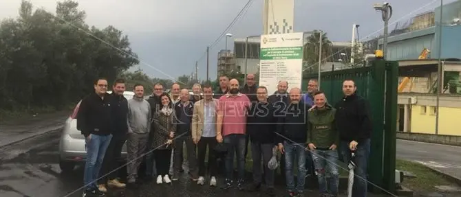 Gioia, lavoratori senza stipendi: si ferma il termovalorizzatore