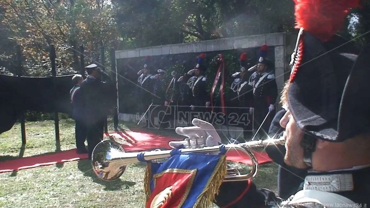 Girifalco, l'Arma dei carabinieri ricorda la strage aerea di Monte Covello