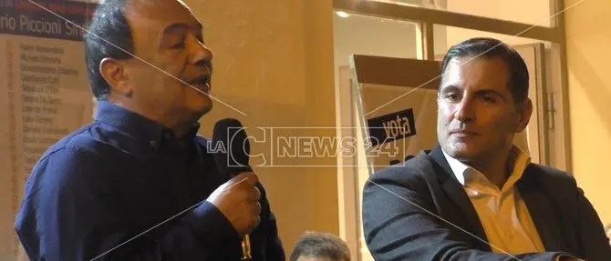 Lucano a Lamezia per Piccioni: «In lui rivedo il mio sentire politico»