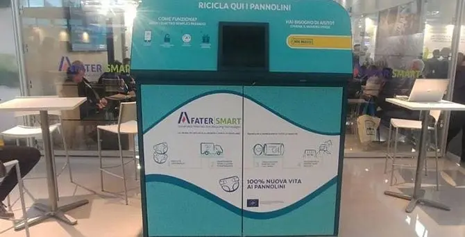 Rifiuti: ecco Smart bin, il bidone intelligente per la raccolta dei pannolini