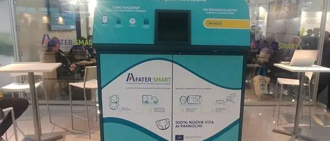 Rifiuti: ecco Smart bin, il bidone intelligente per la raccolta dei pannolini