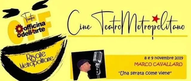 Cineteatro Metropolitano, pronta al debutto la compagnia “Officina dell'arte”